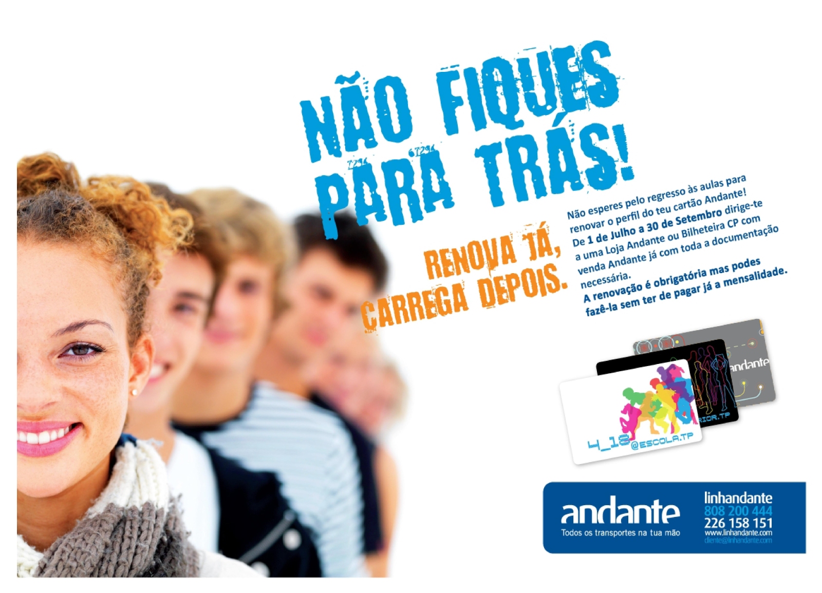 Renovação do Cartão Andante