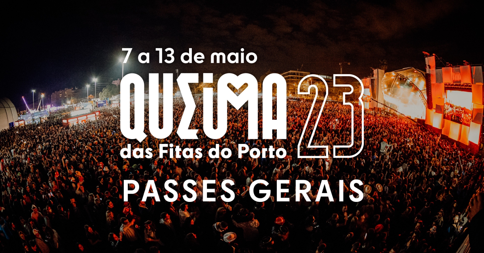 Queima das Fitas do Porto 2023 - Passes Gerais