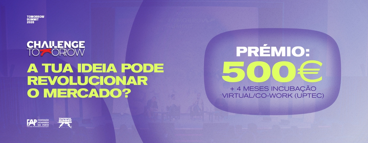 Concurso Challenge Tomorrow abre candidaturas