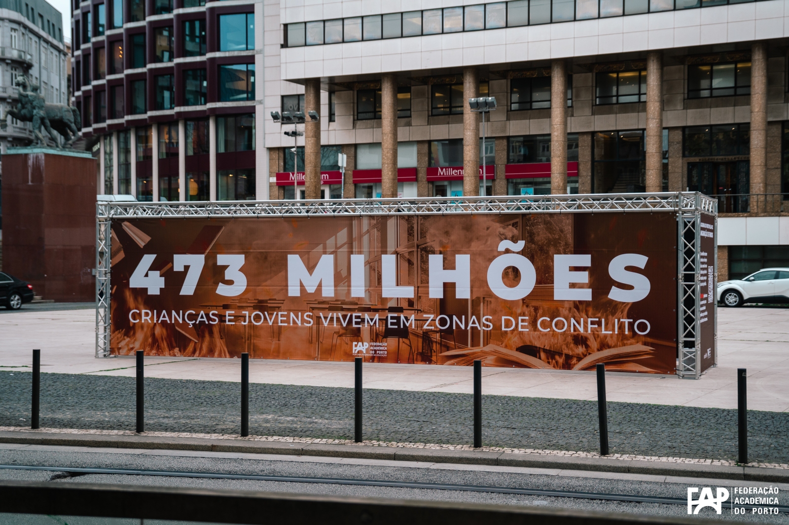 FAP denuncia o impacto das guerras na Educação 