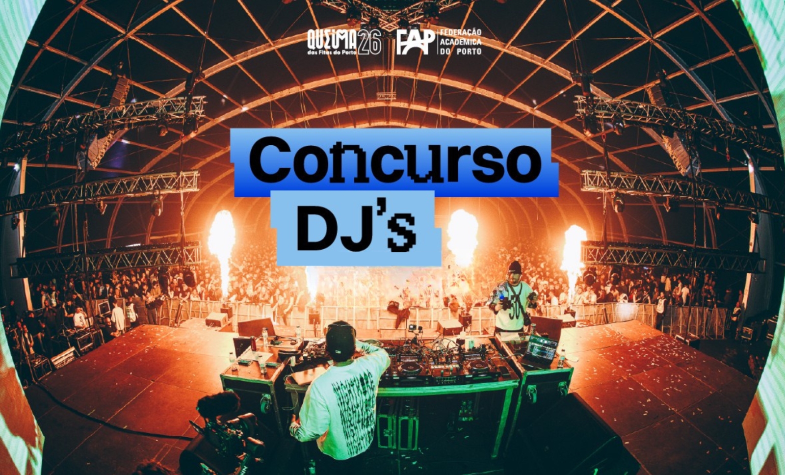 Concurso DJ’s da Queima das Fitas do Porto 2026 - Conhece os semifinalistas!