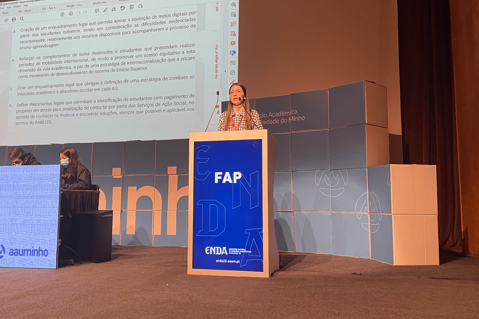 Presidente da FAP eleita para o Conselho Nacional de Educação