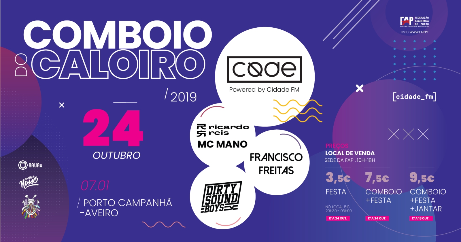 Comboio do Caloiro 2019