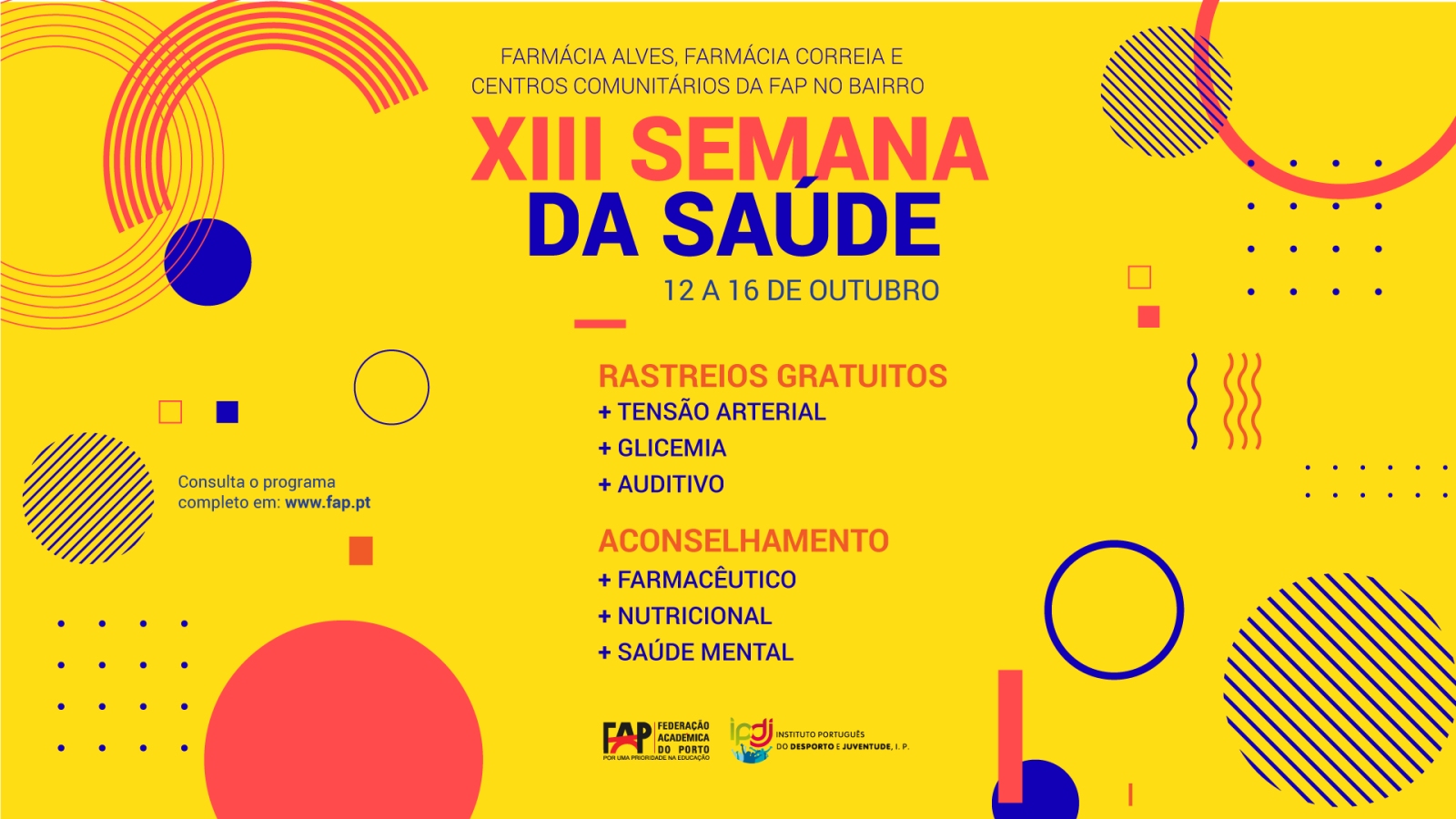 FAP organiza XIII edição da Semana da Saúde