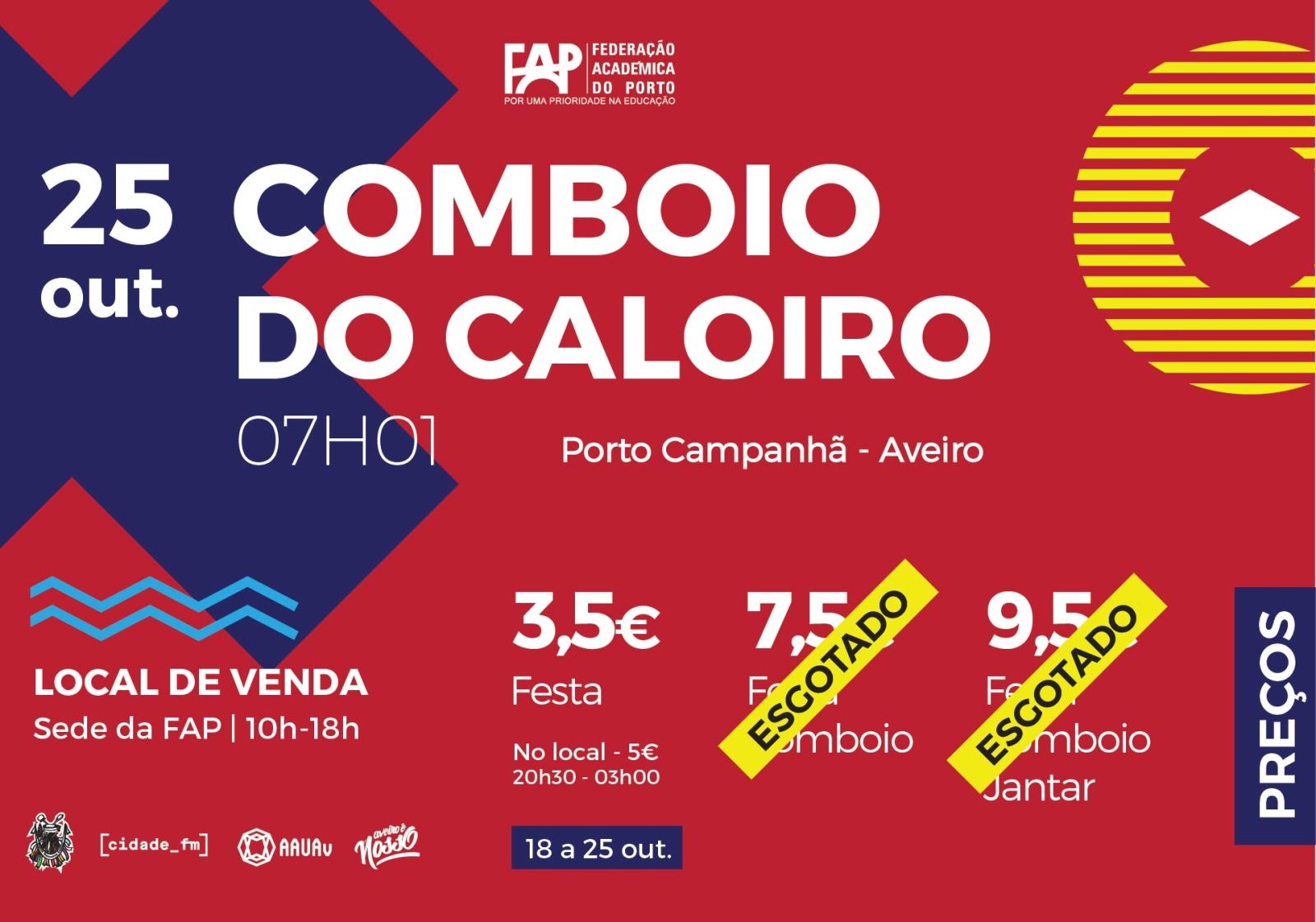 Comboio do Caloiro 2018