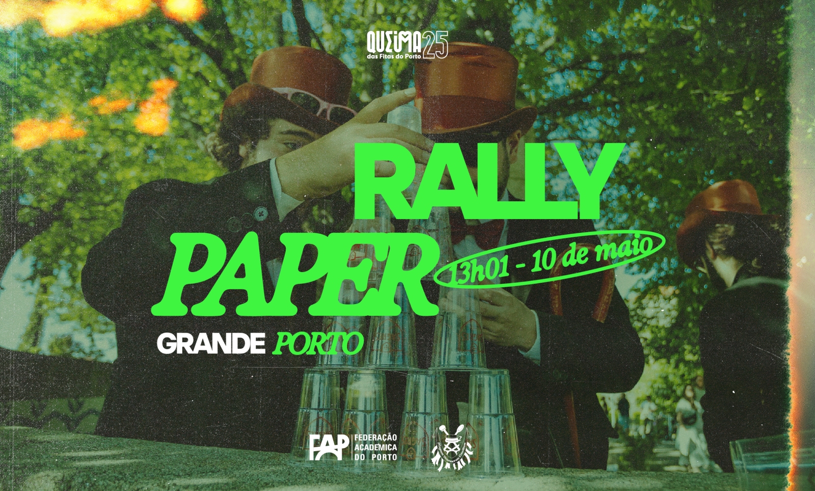 Rally Paper da Queima das Fitas do Porto 2025