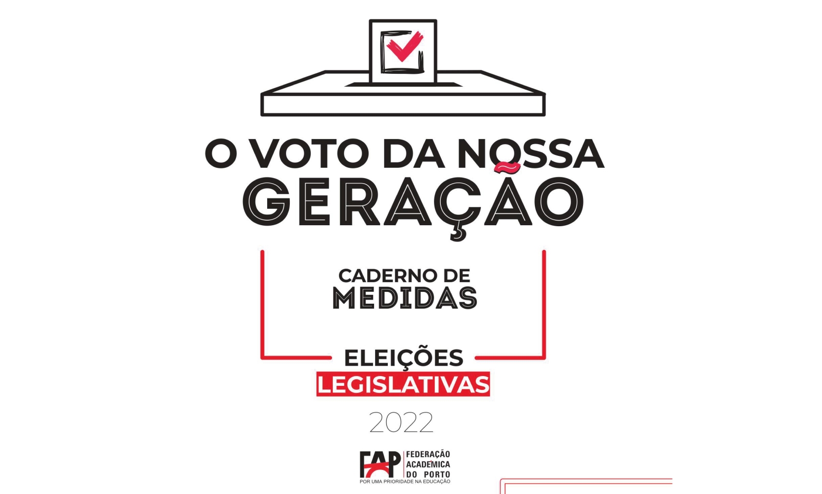 Caderno de Medidas FAP - Eleições Legislativas 2022