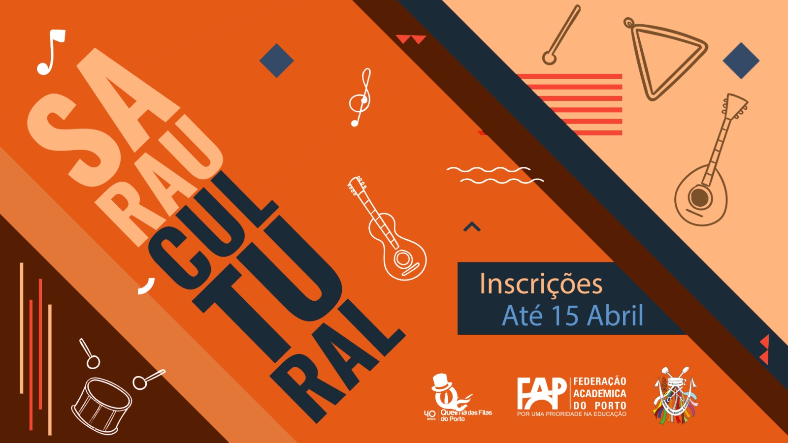 Sarau Cultural: Inscrições