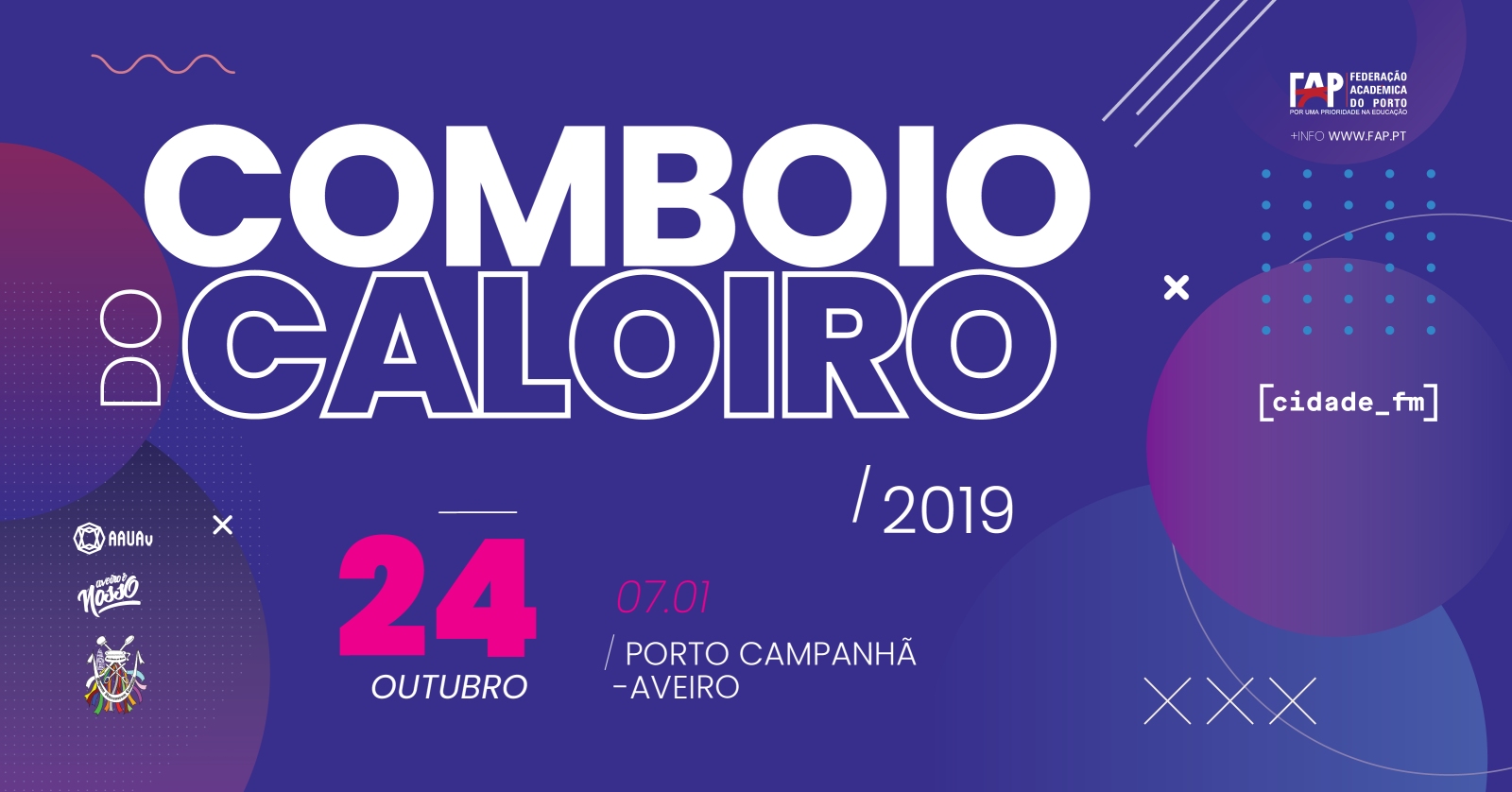 Passatempo Instagram: Comboio do Caloiro 2019