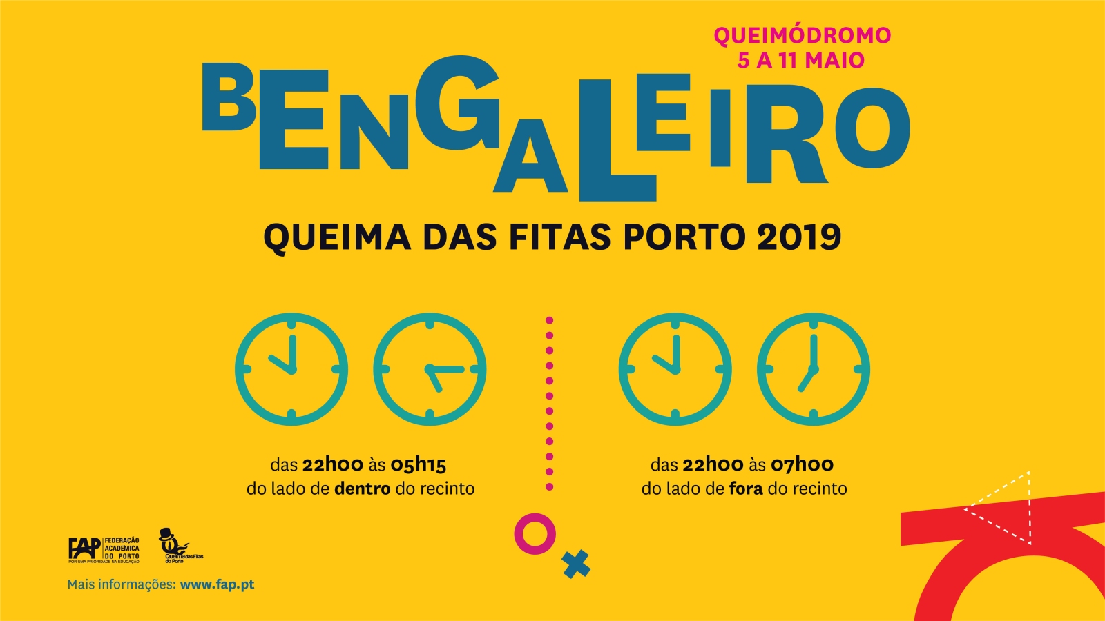 Bengaleiro da Queima das Fitas do Porto 2019