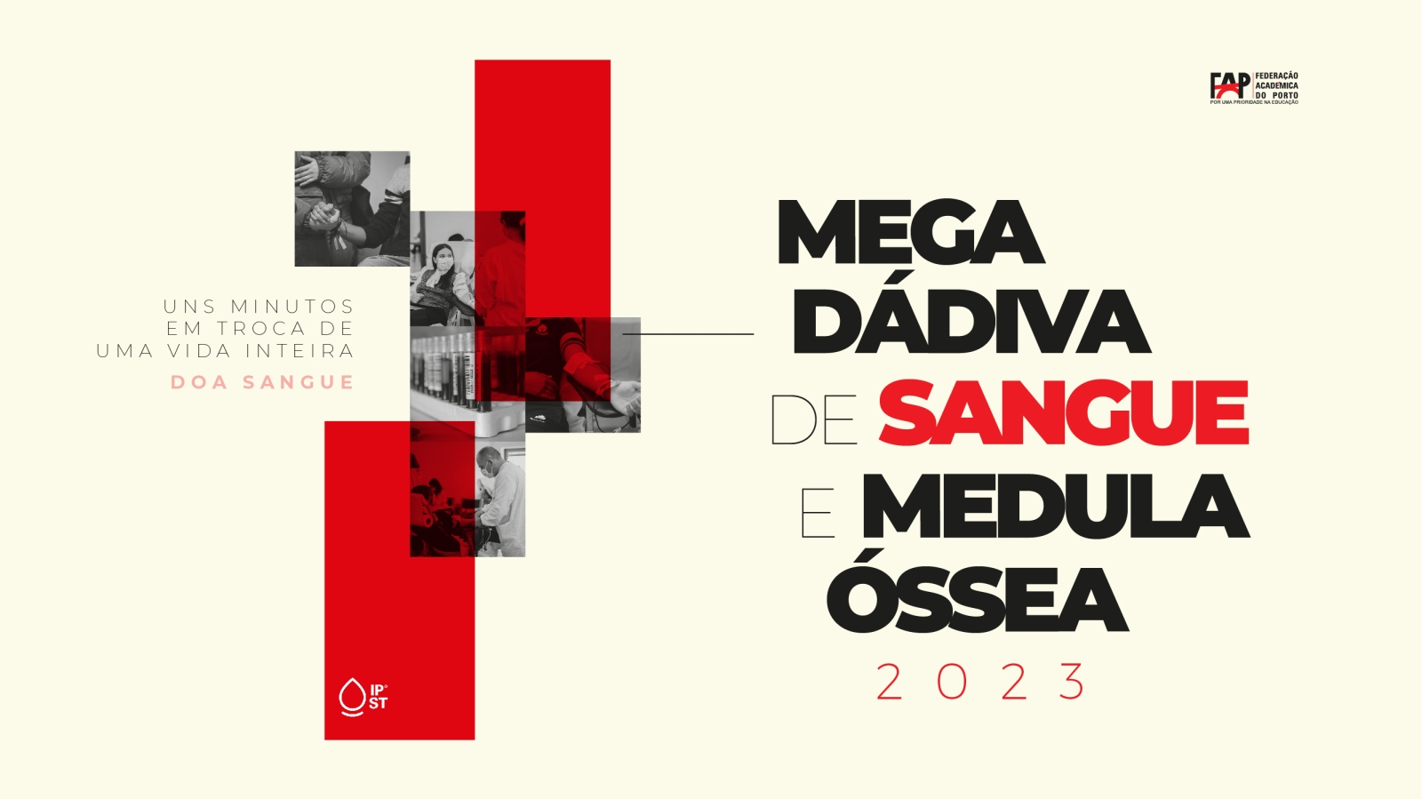 Mega Dádiva de Sangue e Medula Óssea dias 21 e 23 de março