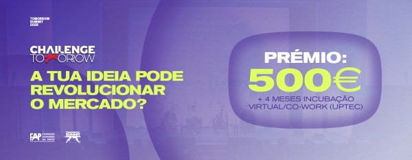 Concurso Challenge Tomorrow abre candidaturas