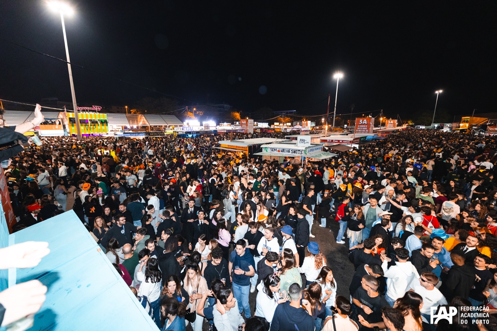 Lista de Posições das Barraquinhas da Queima das Fitas do Porto 2025