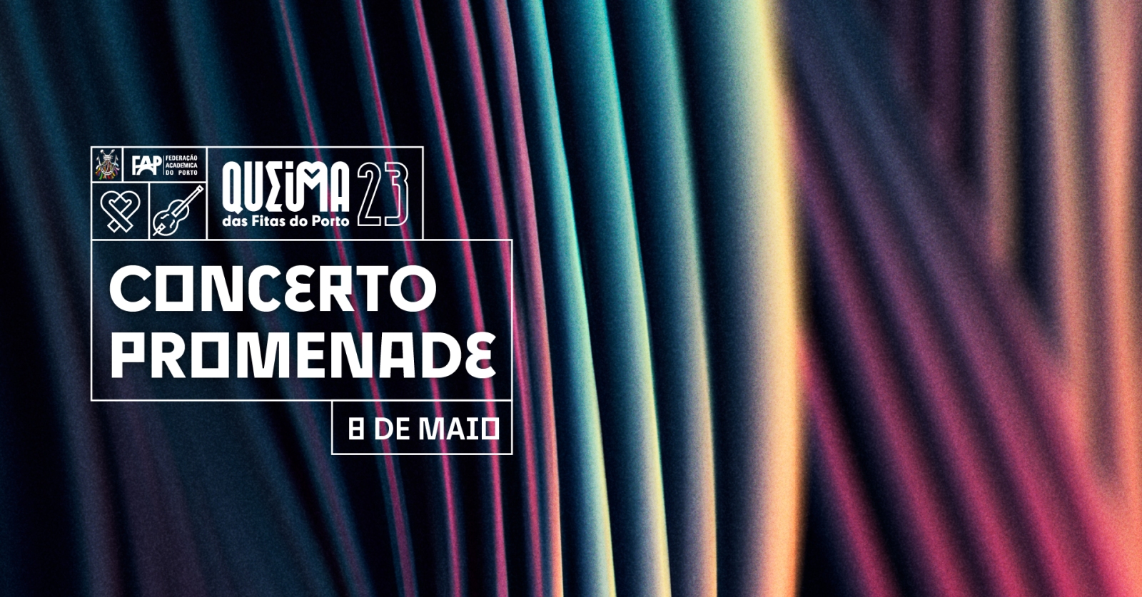 Inscrições Concerto Promenade da Queima das Fitas do Porto 2023