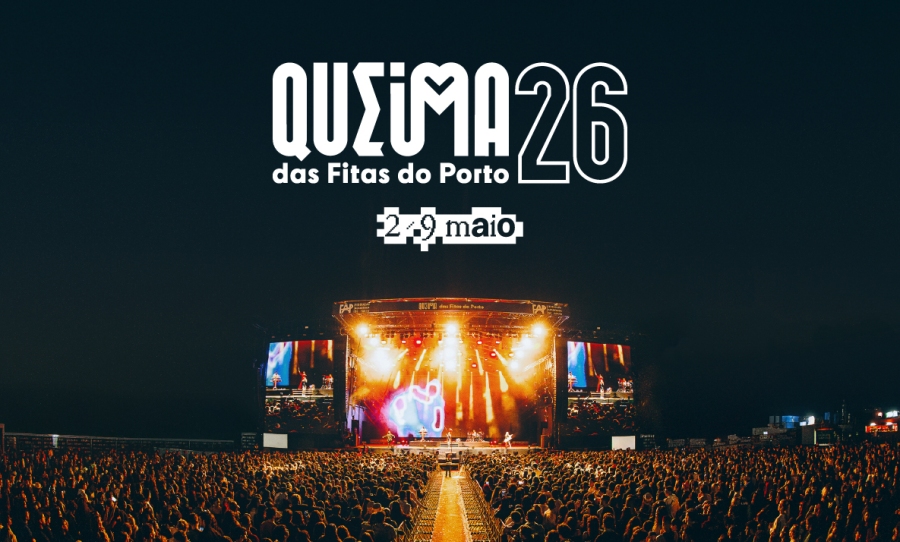 Cartaz completo da Queima das Fitas do Porto 2026