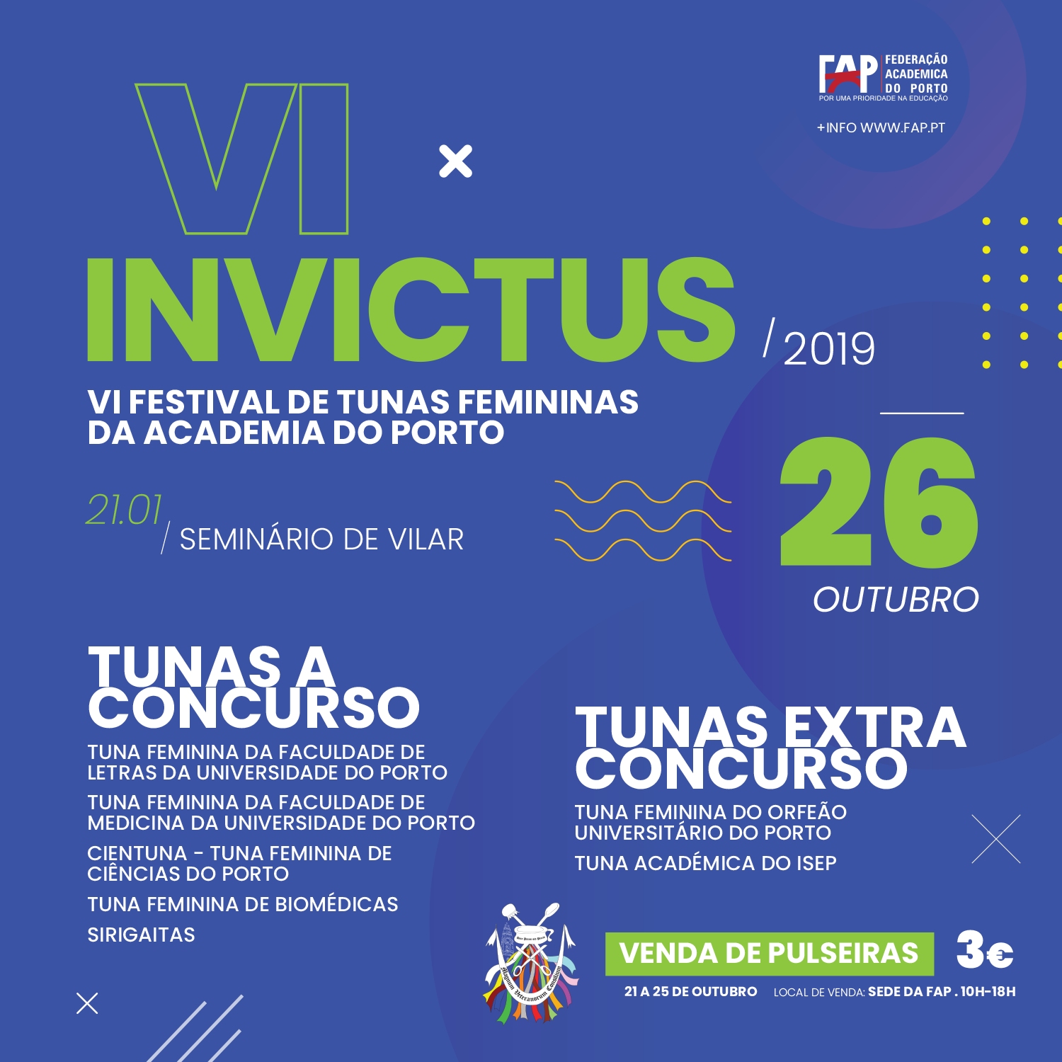 VI INVICTUS - Festival de Tunas Femininas da Academia do Porto